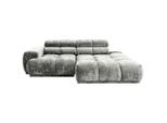 Mid.you , Grau , Textil , L-Form, Ottomane rechts , 239x150 cm , Made in EU , Stoffauswahl, seitenverkehrt erhältlich , Wohnzimmer, Sofas & Couches, Wohnlandschaften, Ecksofas