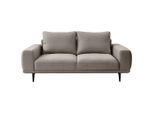 Mid.you , Hellbraun , Textil , Füllung: Silikon , 202x89x115 cm , Made in EU , Stoffauswahl ,