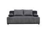 Mid.you , Grau , Textil , 197x90x83 cm , Made in EU , Liegefunktion ,