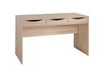 Mid.you , Sonoma Eiche , Holzwerkstoff , 3 Schublade(n) Schubladen , rechteckig , 120x55 cm , Stauraum , Büromöbel, Schreibtische, Schreibtische