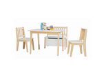 My Baby Lou Kindersitzgruppe , Naturfarben, Weiss , Holz , Buche , massiv , Baby- und Kindermöbel, Babyzimmer, Kindersessel & Kindertische