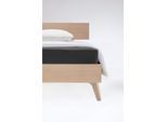 Spannbettlaken FLEURESSE "Flauschjersey", grau (anthrazit), B:100cm L:200cm, Jersey, Obermaterial: 100% Baumwolle, Bettlaken, Spannbettlaken, aus Baumwolle, Bettlaken, Spannbetttuch, Premium Qualität