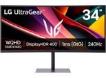 LG Curved-Gaming-Monitor "34G630A", Energieeffizienz: G, schwarz, B:80,8cm H:36,39cm T:10,71cm, Monitore, Curved-Gaming-Monitor