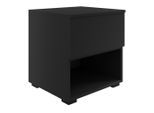 Ondega , Anthrazit Hochglanz, Anthrazit , Holzwerkstoff , 1 Schublade(n) Schubladen , 45x46x42 cm ,