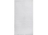 Möbelix , Weiß , Textil , Struktur , rechteckig , 80x300 cm , Oeko-Tex® Standard 100 , für Fußbodenheizung geeignet, waschbar , Teppiche & Böden, Teppichläufer & Vorleger