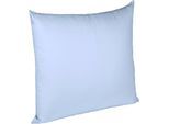Kissenbezüge FLEURESSE "Colours", blau (bleu), B:40cm L:40cm, Interlock-Jersey, Obermaterial: 100% Baumwolle, Kissenbezüge, Kissenbezüge, edler, bügelfreier Interlock-Jersey aus 100% Baumwolle