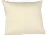 Kissenbezug FLEURESSE "Colours Mako Satin, 100% Baumwolle, mit Reißverschluss", beige (creme), B:80cm L:80cm, Mako-Satin, Mako-Satin, Kissenbezüge, Kissenbezug, Mako Satin, glänzend, glatt, Premium Qualität
