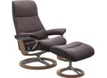 Relaxsessel STRESSLESS "View", rot (bordeaux paloma), B:82cm H:109cm T:81cm, Leder BATICK: BATICK ist ein leicht korrigiertes, durchgefärbtes und genarbtes Möbelleder, bei dem die meisten Unebenheiten und Spuren in der Regel entfernt wurden.;Leder PALOMA: PALOMA ist ein durchgefärbtes Semianilin-Möbelleder mit natürlicher Narbung.;ROHLEDER Stoff Q2 FARON: Ein fester zuverlässiger Bouclé mit einem