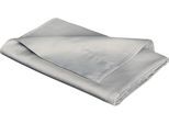 Betttuch FLEURESSE "Colours", grau, B:270cm L:260cm, Mako-Satin, Obermaterial: 100% Baumwolle, Bettlaken, Betttuch, offenes Bettlaken