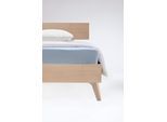 Spannbettlaken FLEURESSE "Flauschjersey", blau (blau, bleu), B:150cm L:200cm, Jersey, Obermaterial: 100% Baumwolle, Bettlaken, Spannbettlaken, aus Baumwolle, Bettlaken, Spannbetttuch, Premium Qualität