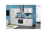 Küchenleerblock Nevada Weiß Hochglanz