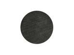 Teppich ESPRIT "Whisper Shag", anthrazit grau, H:30mm Ø:200cm, Polypropylen, Teppiche, Teppich, Shaggy, flauschig, modern, getuftet, hochflor, Wohnzimmer, stylisch
