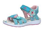 Sandale LICO "Sandale Cassandra V", Mädchen, Gr. 30, grün, Leder, Schuhe Sandale
