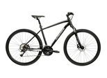 Crossrad KROSS "KROSS Crossrad Herren 28" Evado 4.0 schwarz 16 Gänge" Gr. 58, schwarz, schwarz, Fahrräder, Herren, 58cm, 28 Zoll (71,12cm) hinten: 28 Zoll (71,12cm)