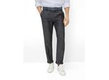 Chinohose BRAX "Style EVANS", Herren, Gr. 24, Normalgrößen, graphit, Web, 100% Leinen, Hosen Chinohose