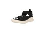 Sandale WHISTLER "Acerra", Damen, Gr. 36, schwarz (schwarz, weiß), Kunstfaser, Schuhe Sandale, atmungsaktiv
