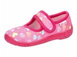 Hausschuh LICO "Hausschuh Cookie Girl", Mädchen, Gr. 24, rosa, Synthetik, Schuhe Hausschuh