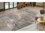Teppich KAYOOM "Davio 300", grau, B:160cm H:13mm L:230cm, Polyester, Teppiche, Teppich
