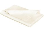 Betttuch FLEURESSE "Colours", beige (naturweiß), B:160cm L:260cm, Mako-Satin, Obermaterial: 100% Baumwolle, Bettlaken, Betttuch, offenes Bettlaken