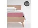 Spannbettlaken FLEURESSE "Comfort", rosa, B:200cm, Jersey-Elasthan, Obermaterial: 96% Baumwolle, 4% Elasthan (LYCRA), Bettlaken, Spannbettlaken, langlebig & bügelfrei,Perfekte Passform durch POWER-STRETCH