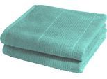 Badetuch FLEURESSE "2828", blau (lagoon, blau), B:90cm L:200cm, Frottier, Obermaterial: 100% Baumwolle, Handtücher, Badetuch, Duschhandtücher, Handtücher, Walkfrottee, 100% Baumwolle