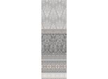 Plaid FLEURESSE "Plaid", grau (grau, weiß), B:180cm L:270cm, Baumwolle, Wohndecken, Plaid, Mako Satin, in Gr. 180x270 cm, Plaid