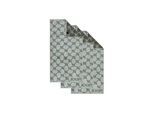 Handtuch JOOP "Handtuch Classic / Infinity / Signature 3er Pack", grün (salbei cornflower), B:50cm, Obermaterial: 100% Baumwolle CO., Handtücher, Handtuch