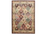 Teppich THEKO "Gabiro 208", rot, B:60cm H:10mm L:90cm, Kunstfaser, Teppiche, Teppich, Orient-Optik, ideal im Wohnzimmer & Schlafzimmer