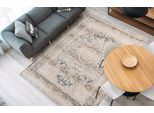 Teppich CALO-DELUXE "Valessa-1111" Gr. 2, beige (creme), B:80cm H:5mm L:150cm, Kunstfaser, Teppiche, Teppich, Wohnzimmer