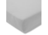 Estella Spannbetttuch Exquisit, Platin, Textil, 100x200 cm, Textiles Vertrauen - Oeko-Tex®, bügelfrei, weich und anschmiegsam, perfekter Sitz, Schlaftextilien, Bettwäsche, Bettlaken, Spannbettlaken