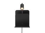 Nordlux Wandleuchte Roomi, Schwarz, Metall, 24.8x28.2x16.5 cm, USB-Anschluss zum Laden von Smartphones, Kameras, I-Phones, Lampen & Leuchten, Innenbeleuchtung, Spots & Strahler, Wandstrahler