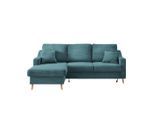 P & B , Petrol , Textil , Buche , Uni , Füllung: Schaumstoff,Schaumstoff , L-Form , 228x150 cm , Made in EU , Typenauswahl, Stoffauswahl, Liegefunktion, seitenverkehrt erhältlich, Schlafen auf Sitzhöhe, Rücken echt, Armteil links, Armteil rechts ,