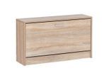 Mid.you , Sonoma Eiche , Holzwerkstoff , 80x47x24 cm , Garderobe, Schuhaufbewahrung, Schuhkipper