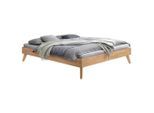 Hasena , Eiche Bianco , Holz , Eiche , massiv , 140x200 cm , FSC , in verschiedenen Holzarten erhältlich, in verschiedenen Größen erhältlich ,