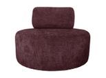 Livetastic , Bordeaux , Textil , 88x70x88 cm , Made in EU , Sitzfläche 360° drehbar ,