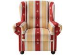 Livetastic , Rot , Textil , Buche , Streifen , 92x102x89 cm , Made in EU ,