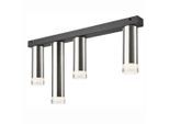 Möbelix , Chromfarben , Metall , 6x60x32 cm , Made in Europe, Europäischer Sicherheitsstandard , Beleuchtung, Innenleuchten, Deckenleuchten