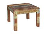 Mid.you , Braun , Holz , Mangoholz , massiv , quadratisch , 60x47x60 cm , einfacher Aufbau ,
