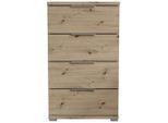 Möbelix , Eiche Artisan , Holzwerkstoff , 4 Schublade(n) Schubladen , 46x79x42 cm ,