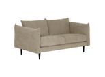 Mid.you , Beige , Textil , Birke , massiv , Füllung: Schaumstoff, Polyethersulfon (PES),Schaumstoff, Polyethersulfon (Pes) , 193x86x102 cm , Made in Europe ,