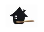 Möbelix , Schwarz , Holz, Metall, Holzwerkstoff , Eiche , 12x26x35 cm , RoHS, Europäischer Sicherheitsstandard , einfach zu transportieren , Beleuchtung, Innenleuchten, Wandleuchten, Kinderzimmer Wandleuchten