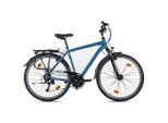 Möbelix , Blau , Metall , 25x140x60 cm , Freizeit, Fahrräder & Zubehör, City-Bikes