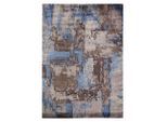 Musterring , Blau, Braun, Beige , Textil , rechteckig , 250x350 cm , in verschiedenen Größen erhältlich , Teppiche & Böden, Teppiche, Orientteppiche