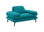 Looks by W.Joop , Türkis , Textil , Uni , 139 (197)x83 (110)x98 cm , Made in EU, FSC MIX ,