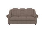 Livetastic , Taupe , Textil , 196x102x101 cm , Made in EU , Hocker erhältlich, Rücken echt, Armteil links, Armteil rechts ,