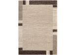 Möbelix , Braun, Beige , Textil , Bordüre , rechteckig , 65x130 cm , in verschiedenen Größen erhältlich , Teppiche & Böden, Teppiche, Webteppiche