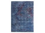 Möbelix , Blau , Textil , Abstraktes , rechteckig , 120x180 cm , in verschiedenen Größen erhältlich , Teppiche & Böden, Teppiche, Webteppiche