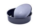 Dr.Oetker , Blau , Metall , rund , 7.5 cm , kratzfest, antihaftbeschichtet , Kochen & Essen, Backen, Backformen