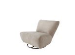 Livetastic , Beige , Textil , Uni , 95x77x94 cm , Made in EU , Stoffauswahl, erweiterbar (Typenauswahl), Sitzfläche 360° drehbar , Wohnzimmer, Sessel, Polstersessel