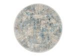 Dieter Knoll , Blau, Grau , Textil , rund , Care & Fair , für Fußbodenheizung geeignet, in verschiedenen Größen erhältlich , Teppiche & Böden, Teppiche, Webteppiche